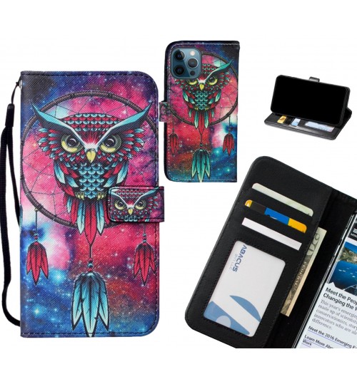 iPhone 12 Pro Max case leather wallet case printed ID