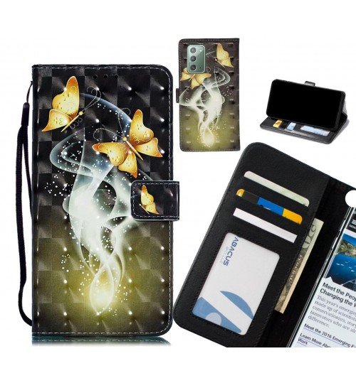 Galaxy Note 20 Case Leather Wallet Case 3D Pattern Printed