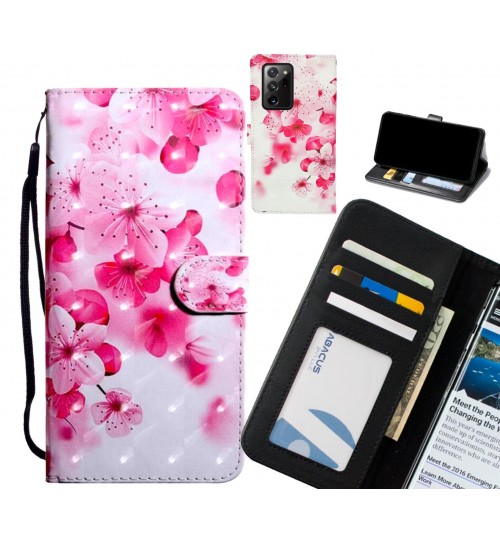 Galaxy Note 20 Ultra Case Leather Wallet Case 3D Pattern Printed