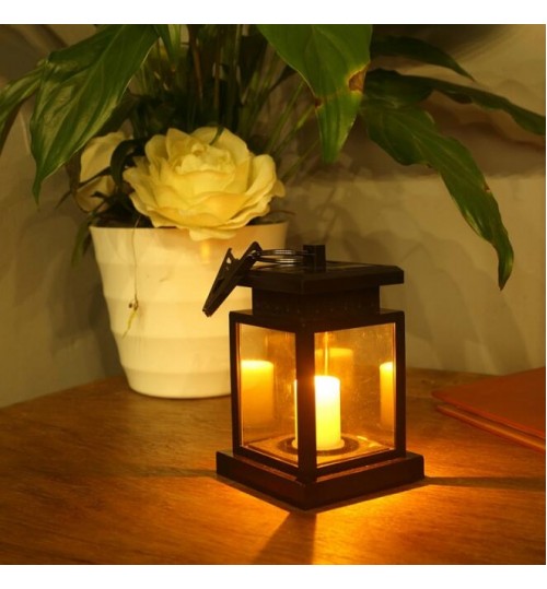 Solar Lamp LED Lantern Outdoor Garden Wall Light