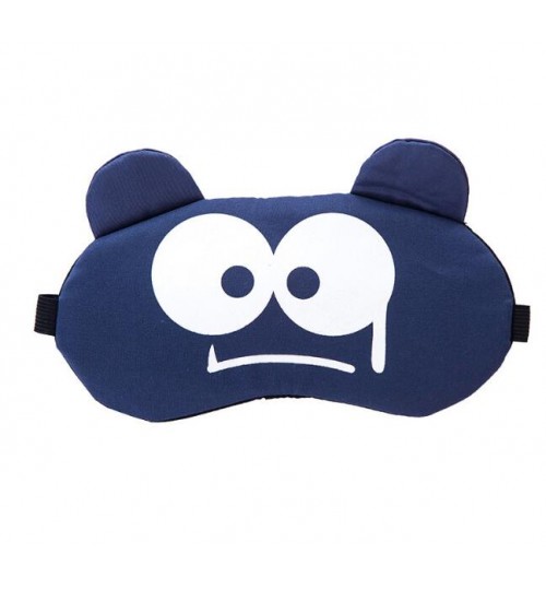 Cartoon eye sleep mask with cold gel pad