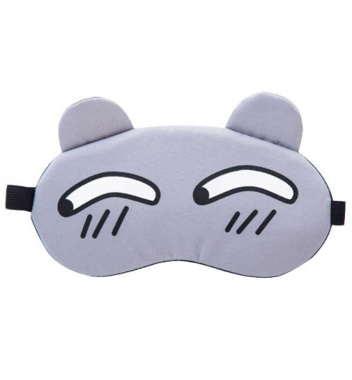 Cartoon eye sleep mask with cold gel pad