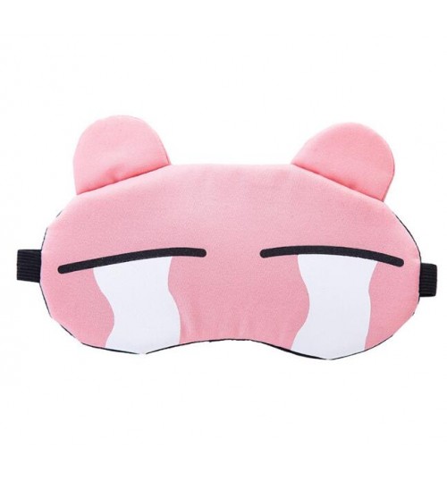 Cartoon eye sleep mask with cold gel pad