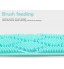Silicone Bath Shower Back Wash Body Belt Brush