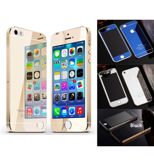 iPhone 5 5s SE Mirror Tempered Glass Screen Guard