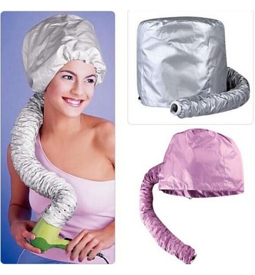 Soft Bonnet Hair-Dryer Attachment