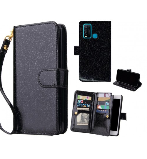 Vivo Y30 Case Glaring Multifunction Wallet Leather Case