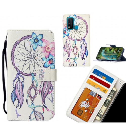 Vivo Y30 case leather wallet case printed ID