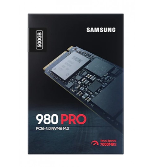 SAMSUNG 980 PRO M.2 500GB Samsung 3-bit MLC V-NAND M.2 (2280) NVMe 1.3c R/W(Max) 6900MB/s/5000MB/s 1000K/1000K IOPS 300TBW 5 Years Warranty
