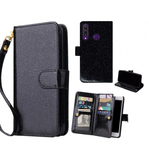 Huawei Y6P Case Glaring Multifunction Wallet Leather Case