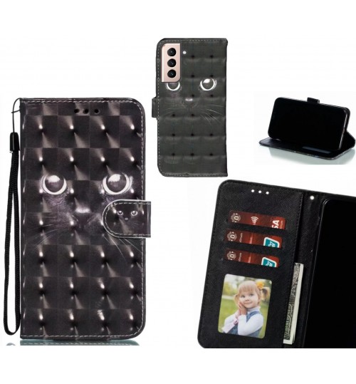 Galaxy S21 Plus Case Leather Wallet Case 3D Pattern Printed