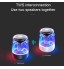 C7 Transparent Luminous LED Bluetooth 5.0 Speaker