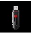 SANDISK CRUZER GLIDE USB FLASH DRIVE CZ60 32GB USB2.0 BLACK RETRACTABLE DESIGN 5Y