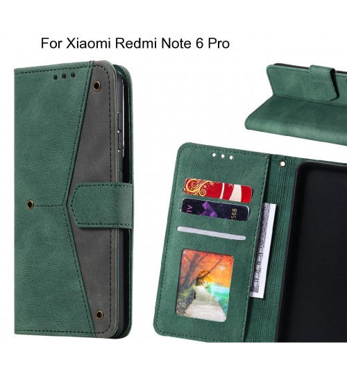 Xiaomi Redmi Note 6 Pro Case Wallet Denim Leather Case Cover