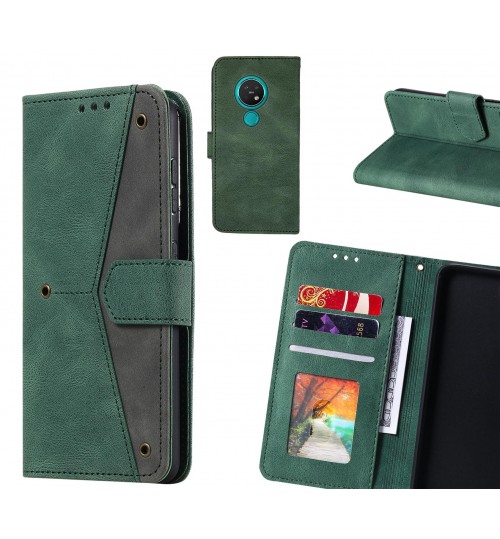 Nokia 7.2 Case Wallet Denim Leather Case Cover