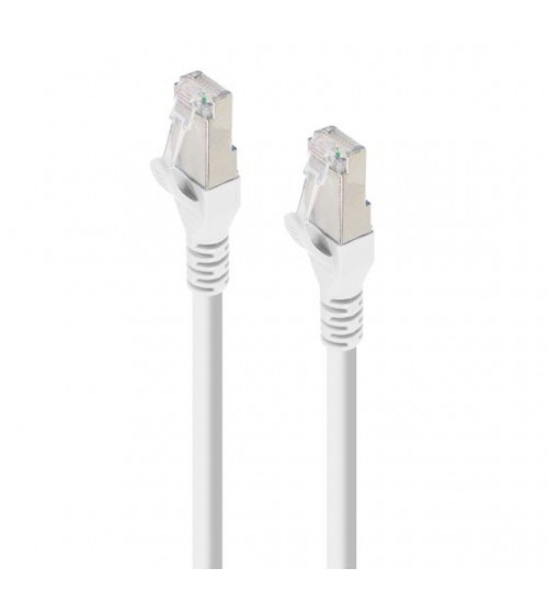 ALOGIC 1m White 10GbE Shielded CAT6A LSZH  Network Cable