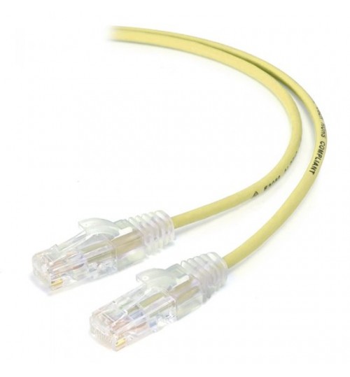 ALOGIC 1.5M CAT6 ULTRA SLIM NETWORK CABLE YELLOW
