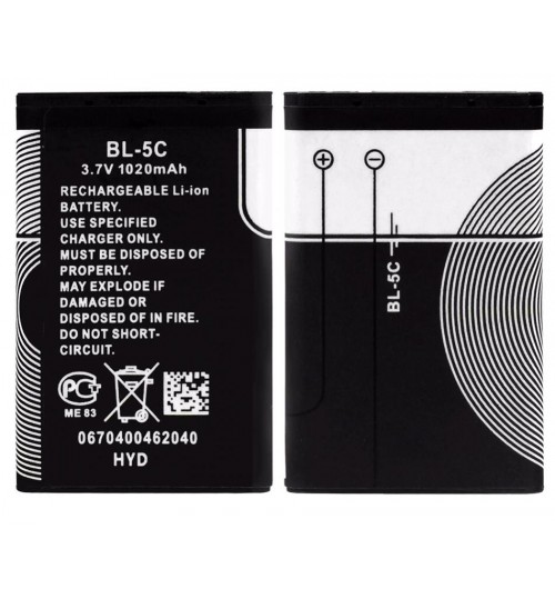 Nokia BL-5C BL5C Mobile Phone Battery Replacement