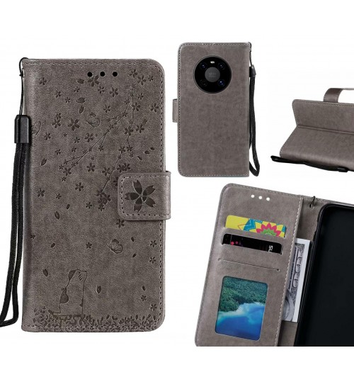 Huawei Mate 40 Case Embossed Wallet Leather Case