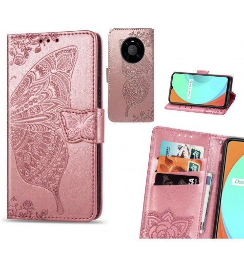 Huawei Mate 40 case Embossed Butterfly Wallet Leather Case