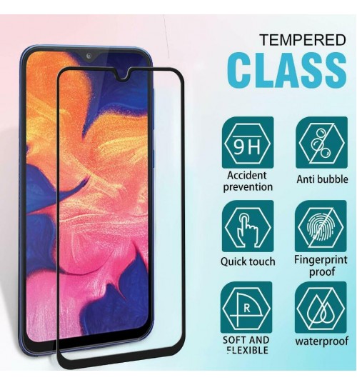 Samsung Galaxy A02S Tempered Glass FULL Screen Protector
