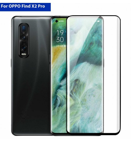 Oppo Find X2 Pro Tempered Glass Screen Protector Full Screen