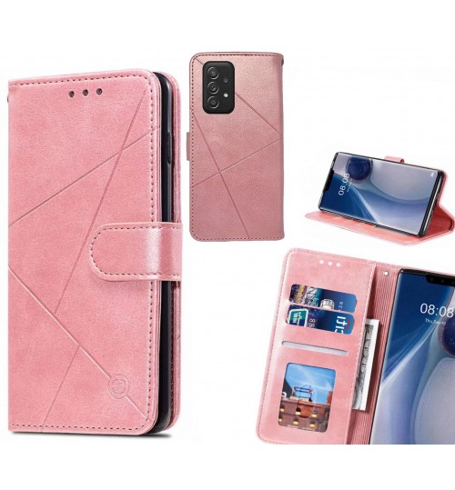 Samsung Galaxy A52 Case Fine Leather Wallet Case