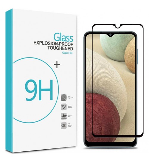 Samsung Galaxy A02S Full Screen Tempered Glass Screen Protector