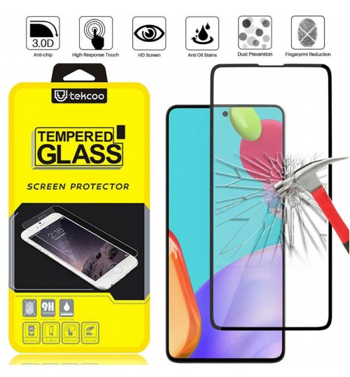 Samsung Galaxy A52 Full Screen Tempered Glass Screen Protector