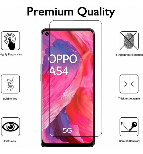 Oppo A54 5G Tempered Glass Screen Protector