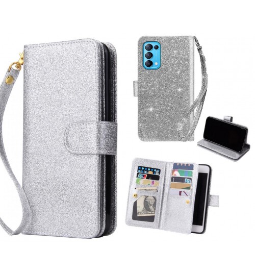 Oppo Find X3 Lite Case Glaring Multifunction Wallet Leather Case