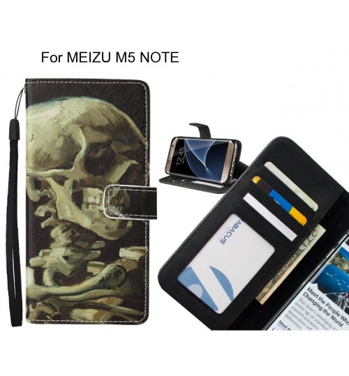 MEIZU M5 NOTE case leather wallet case van gogh painting