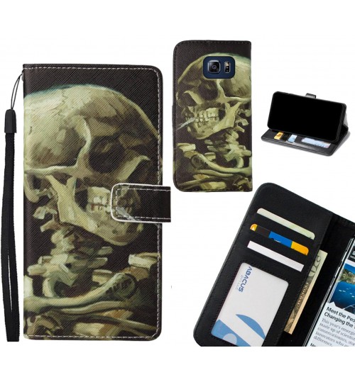 S6 Edge Plus case leather wallet case van gogh painting