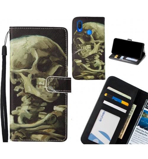 Huawei Nova 3I case leather wallet case van gogh painting