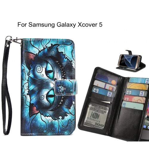 Samsung Galaxy Xcover 5 case Multifunction wallet leather case