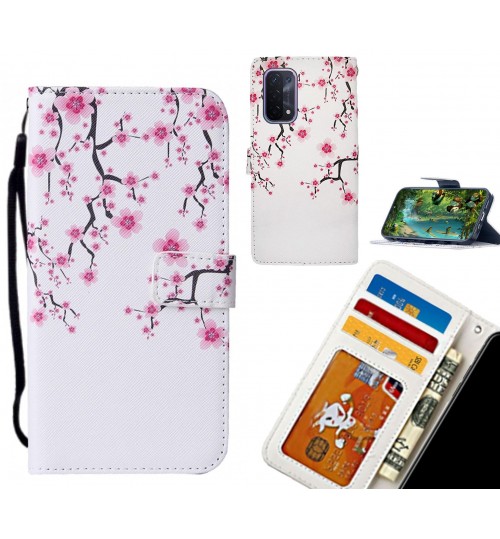 Oppo A54 5G case leather wallet case printed ID