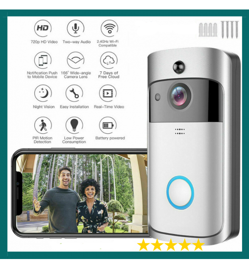 Wifi Smart Doorbell Intercom Video Camera
