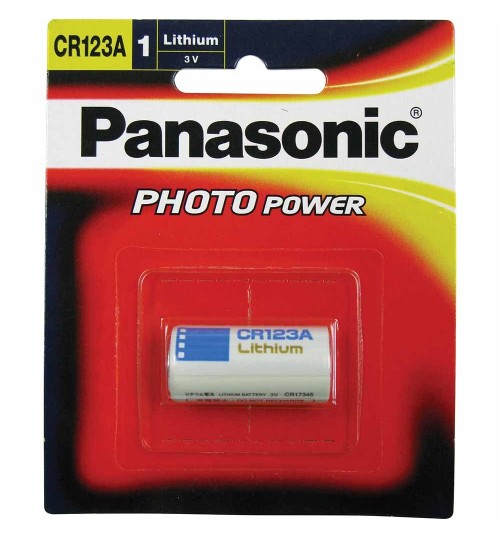 Panasonic 3V Cr123a Lithium Camera Battery