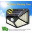 Solar PIR Motion Sensor Wall Light Outdoor Garden
