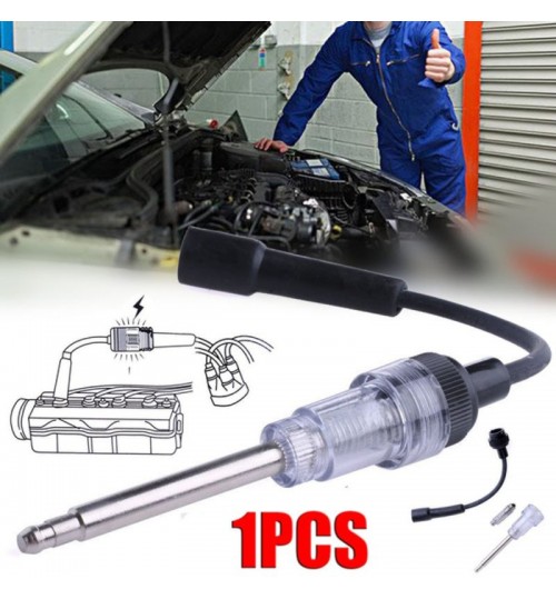 Spark Plug Tester Ignition System Coil Engine Diagnostic Test Tool