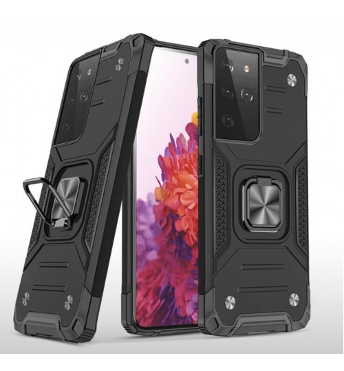 Sasumg S21 Ultra CASE Ring Stand Armor Rugged Case Cover