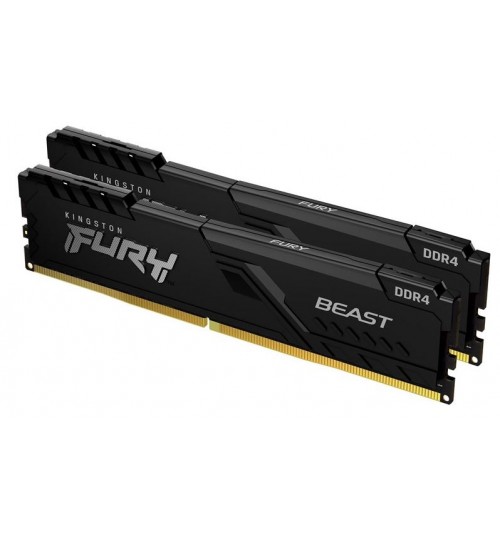 KINGSTON 16GB 3200MHz DDR4 CL16 DIMM (Kit of 2) FURY RENEGADE BLACK