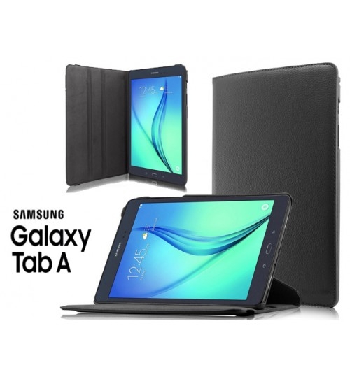 Galaxy Tab A 8&quot; 2017 T385 T380 Smart Flip Leather Case