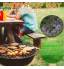 BBQ Fireproof Mat Firepad Cover 120 CM