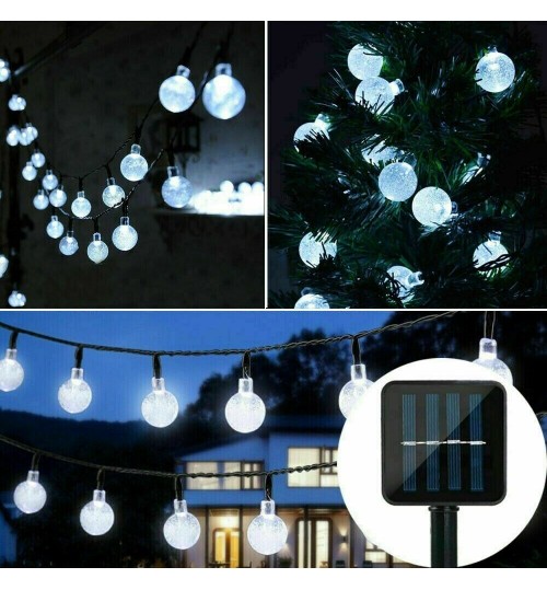 60 LED Solar BULB Lights 11M