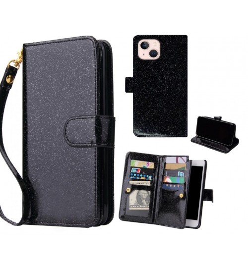 iPhone 13 Mini Case Glaring Multifunction Wallet Leather Case