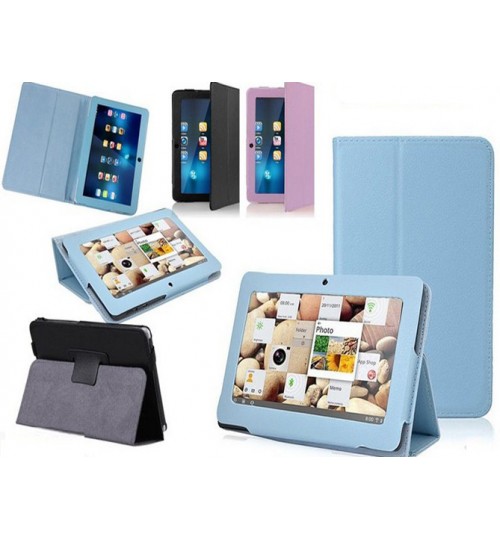 7 inch universal tablet flip leather case+Combo