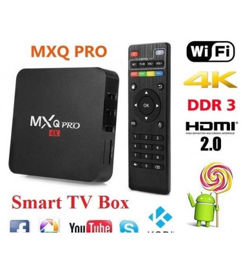MXQ Pro 4K - Smart TV Box