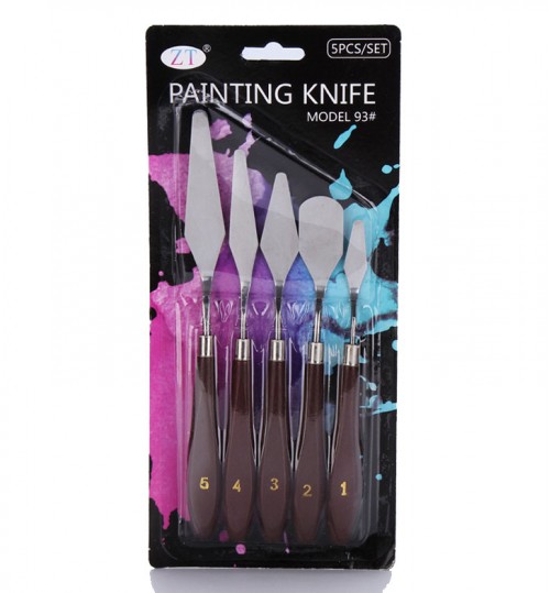 5pcs Stainless Steel Painting Knife