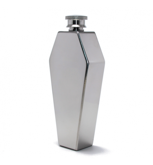 Stainless Steel Liquor Flasks 3.5oz Coffin Shape